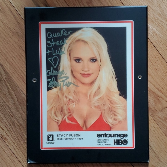 PLAYBOY Other - PLAYBOY STACY FUSON SIGNED FEBRUARY 1999 PICTURE
